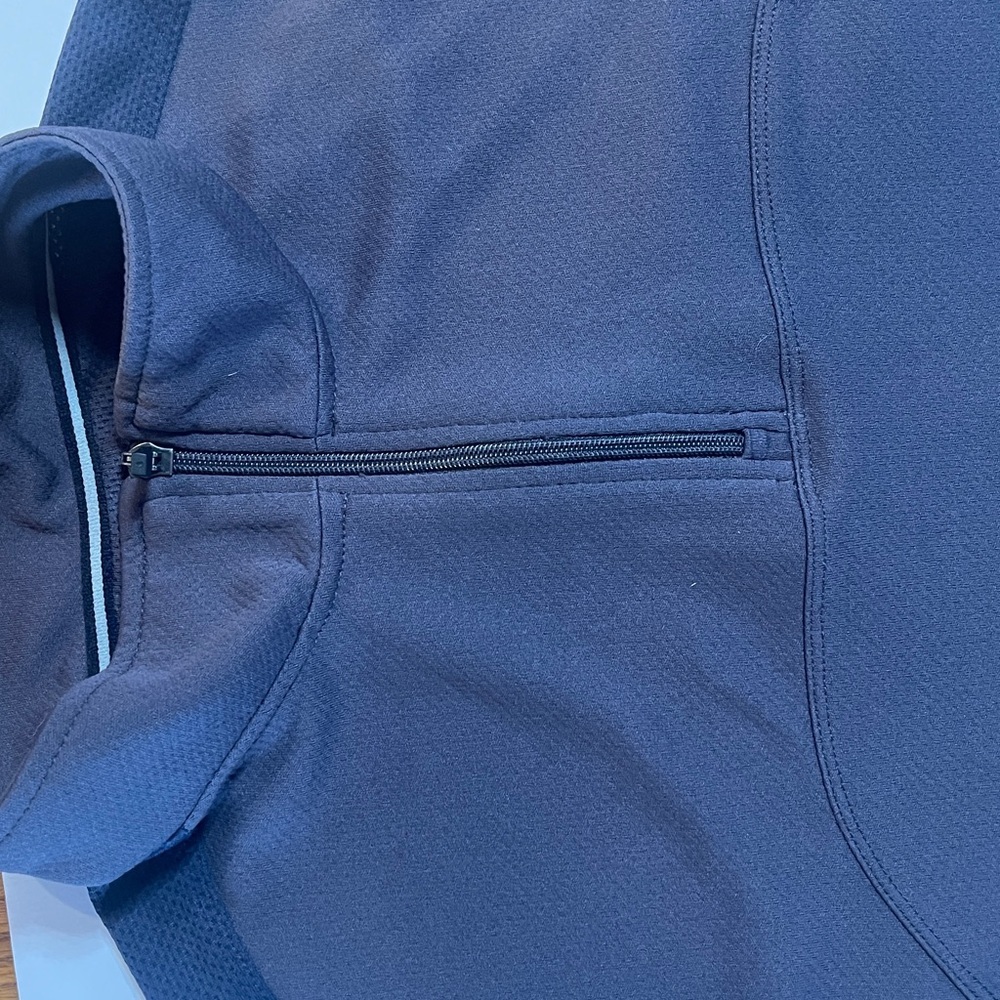 Champion Charcoal Quarter-Zip Men's Sweatshirt